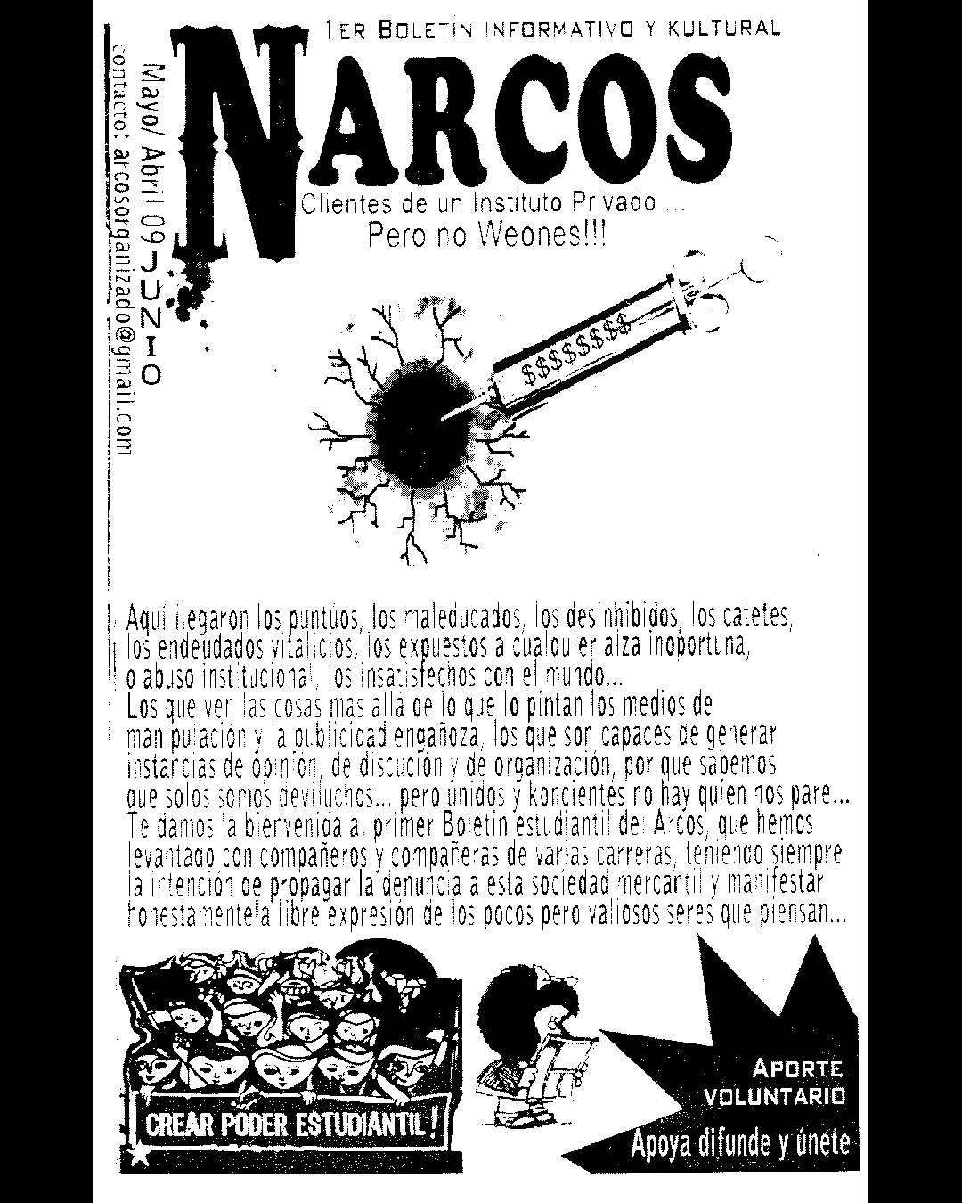 Narcos - 1er boletin informativo y cultural