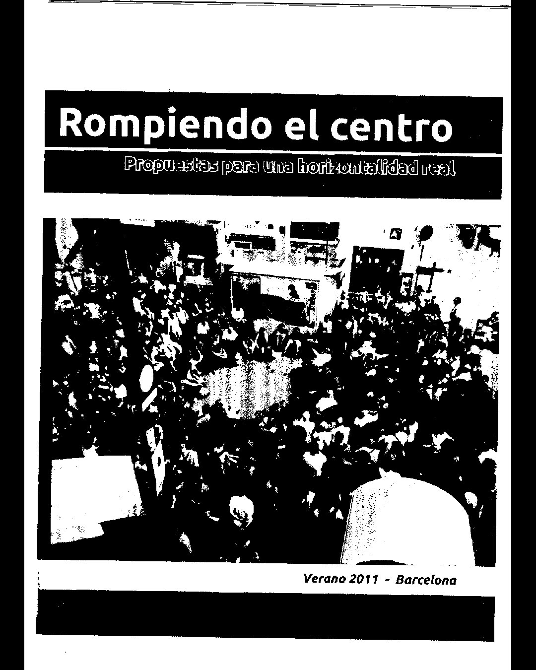 Rompiendo el centro