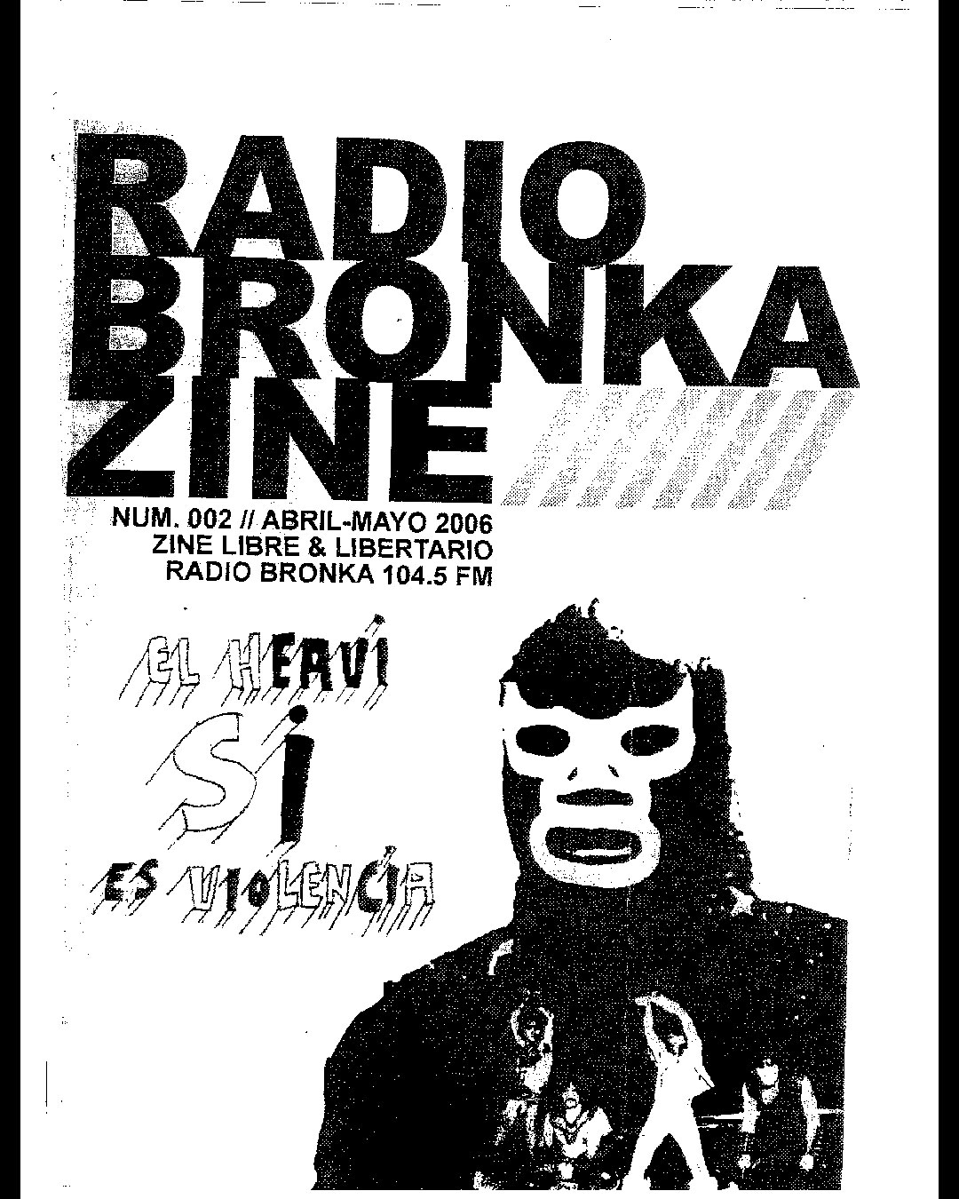 Radio bronka zine